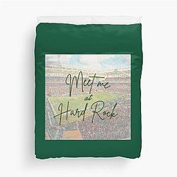 Meet Miami Hurricanes Duvet Cover