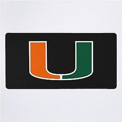 Miami Hurricanes Desk Mat
