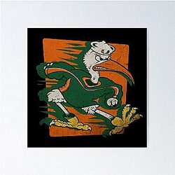 Miami Hurricanes Poster