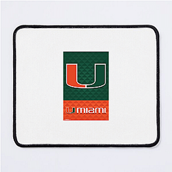 Miami Hurricanes Merch For Fans Miami Hurricanes Mouse Pads