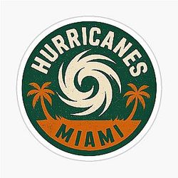 Miami Hurricanes Sticker