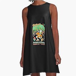 Miami Hurricanes 2001 National Champions A-Line Dress