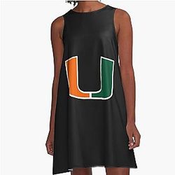 Miami Hurricanes A-Line Dress