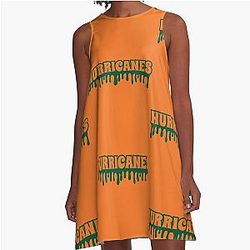 University of Miami A-Line Dress