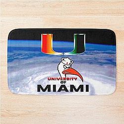 University of Miami Hurricanes Bath Mat