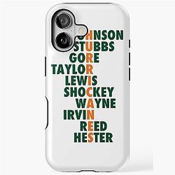 Miami Hurricanes iPhone Case
