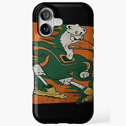 Miami Hurricanes iPhone Case