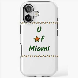 University of Miami Hurricanes iPhone Case