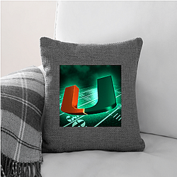 Miami Hurricanes Merchandise For Fans Miami Hurricanes Pillows Cover