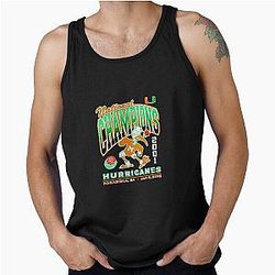 Official Miami Hurricanes 2001 National Champion Tank Top