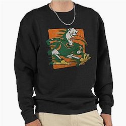 Miami Hurricanes Retro Design Sweatshirt