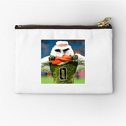 Miami Hurricanes Merch Miami Hurricanes Zipper Pouches
