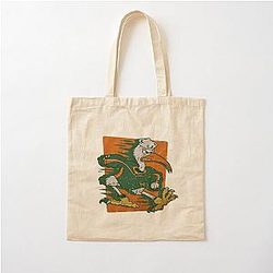 Miami Hurricanes Cotton Tote Bag