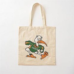Miami Hurricane Cotton Tote Bag