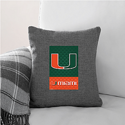 Miami Hurricanes Merch For Fans Miami Hurricanes Pillows Cover
