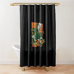 Miami Hurricanes Shower Curtain