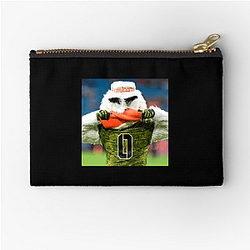 Miami Hurricanes Merch Miami Hurricanes Zipper Pouches