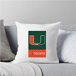 Miami Hurricanes Merch For Fans Miami Hurricanes Pillows Cover