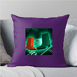 Miami Hurricanes Merchandise For Fans Miami Hurricanes Pillows Cover