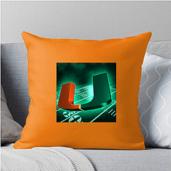 Miami Hurricanes Merchandise For Fans Miami Hurricanes Pillows Cover