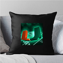 Miami Hurricanes Merchandise For Fans Miami Hurricanes Pillows Cover