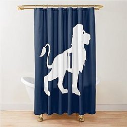 Micah Parsons Lion Shower Curtain