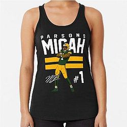 Micah Parsons Racerback Tank Top