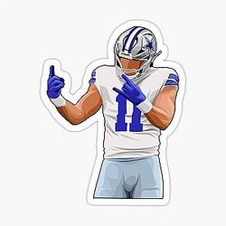 Micah Parsons Action Sticker
