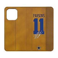 Keyscaper Micah Parsons Dallas Cowboys Folio iPhone Case