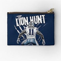 Micah Parsons The Lion Hunt Parsons 11 Zipper Pouch