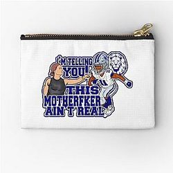 Micah Parsons is not real Zipper Pouch