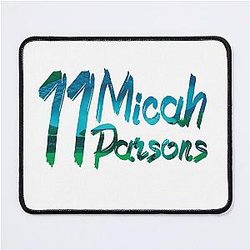 Micah Parsons Sticker Mouse Pad