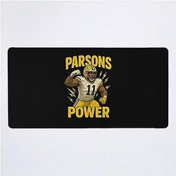Micah Parsons Green Bay Cartoon Packers Defense Desk Mat