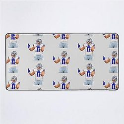 Micah Parsons Action Games Desk Mat
