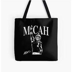 Micah Parsons Vintage Tote Bag