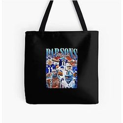 Micah Parsons Football Vintage Style Tote Bag
