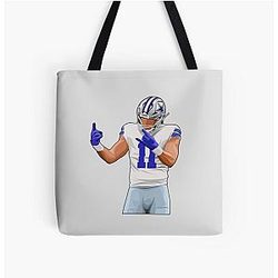 Micah Parsons 11 Action Game Tote Bag