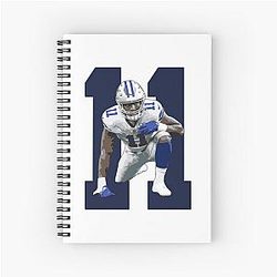 Micah Parsons Spiral Notebook