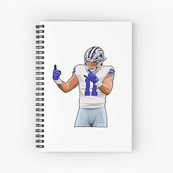 Micah Parsons Action Game Notebook