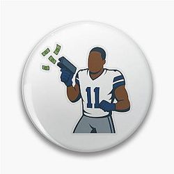 Dallas Cowboys Micah Parsons Making It Rain Sticker Pin