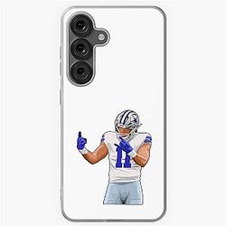 Micah Parsons 11 Action Game Samsung Galaxy Soft Case