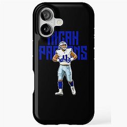 Micah Parsons Keep Hungry to Score iPhone Tough Case