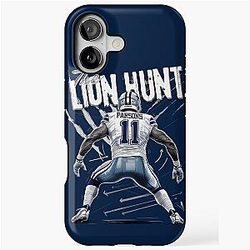 Micah Parsons The Lion Hunt Parsons iPhone Tough Case