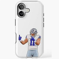 Micah Parsons Action Games iPhone Tough Case