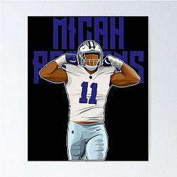 Micah Parsons Sack Celebrates Poster