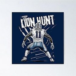 Micah Parsons The Lion Hunt Parsons Poster