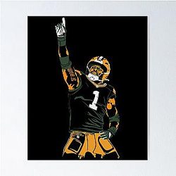 Micah Parsons Football Poster