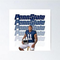 Penn State Micah Parsons Poster
