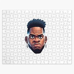 Caricature of Micah Parsons Jigsaw Puzzle