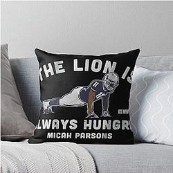 Micah Parsons Throw Pillow